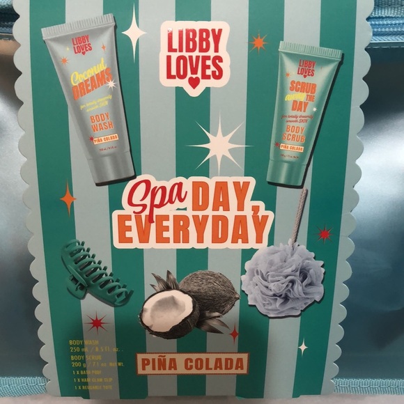 Libby Loves‎ 5piece Spa day everyday pina colada spa kit new - Picture 3 of 12